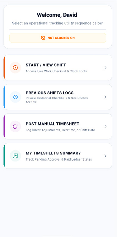 Cleaner App Mobile Screenshot Panel
